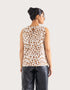SUEDE LEOPARD TANK TOP